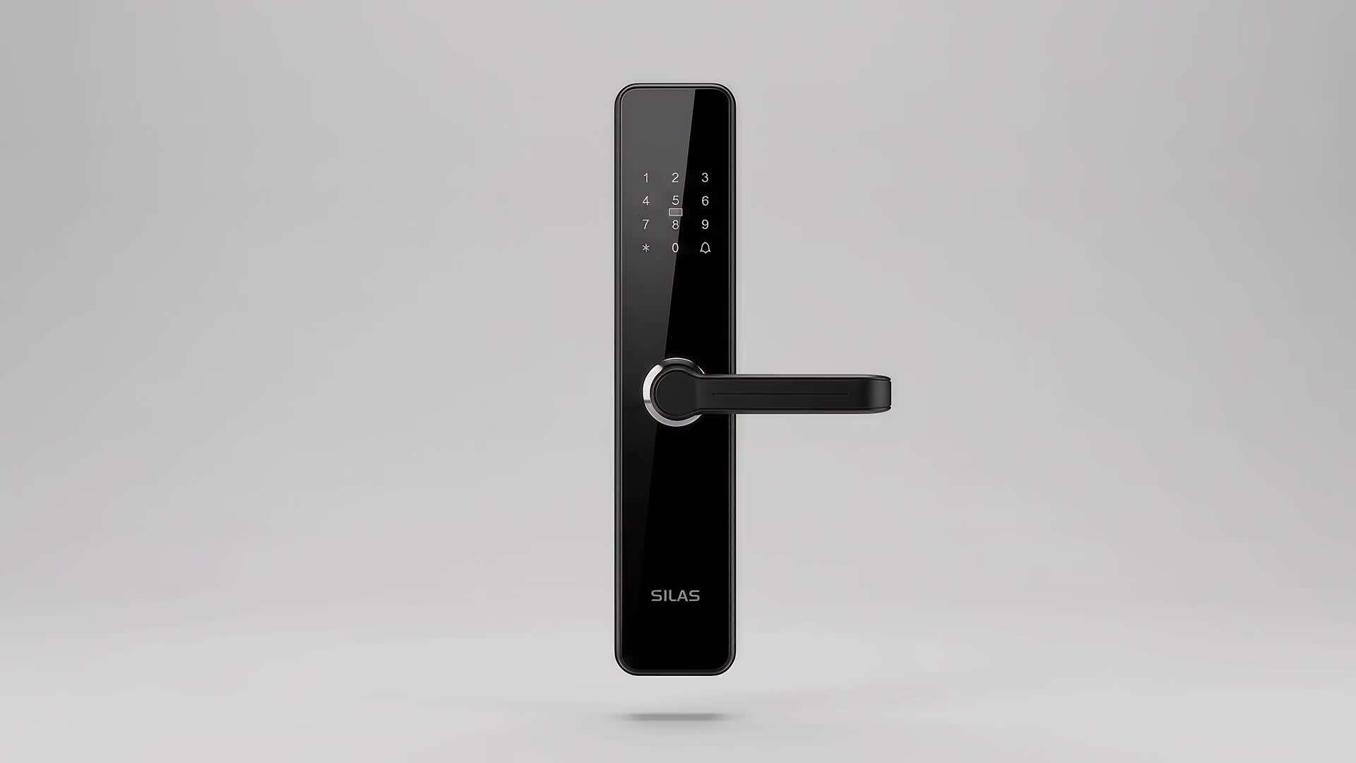 SILAS smart lock in Matte Black